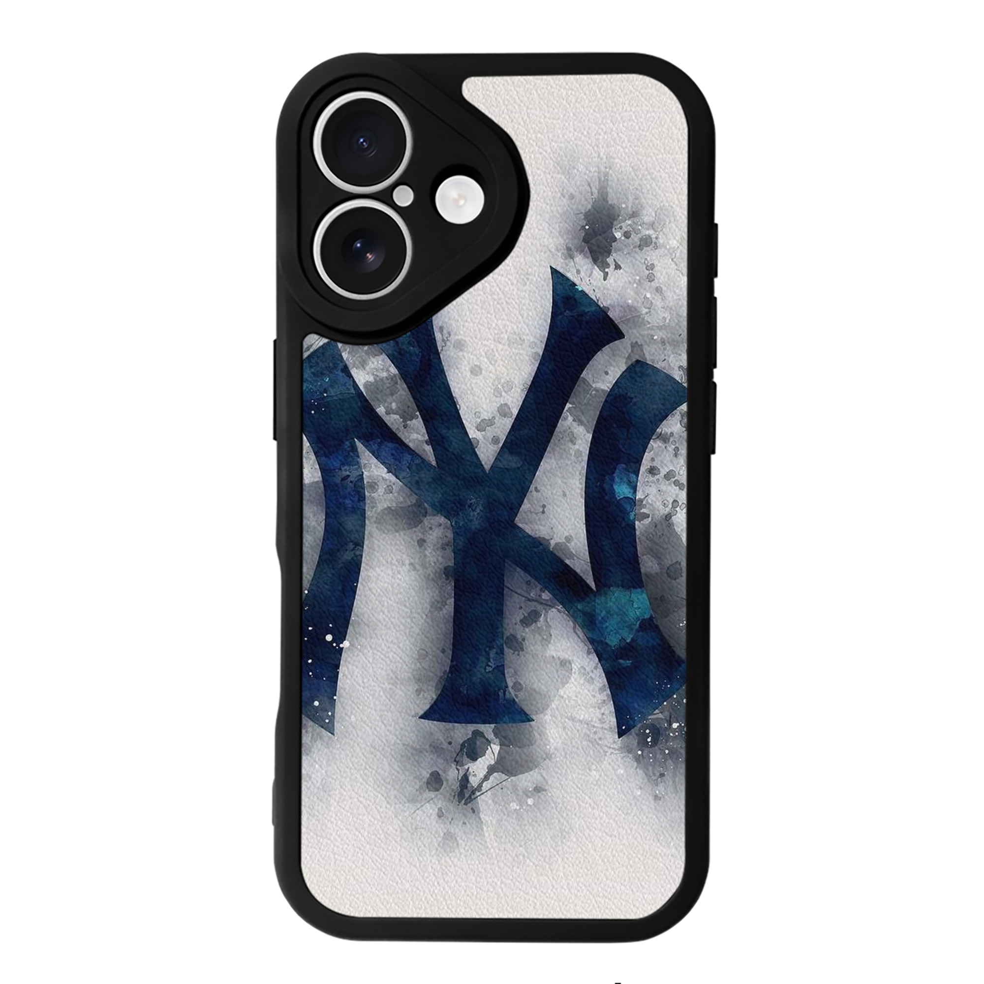 New York Yankees 170 IPhone 16 Silicone Leather Case – UV Print, Lambskin Texture – Perfect Fit, Wireless Charging Compatible, Scratch Resistant, Precise Cutouts – Stylish Protection For IPhone 16